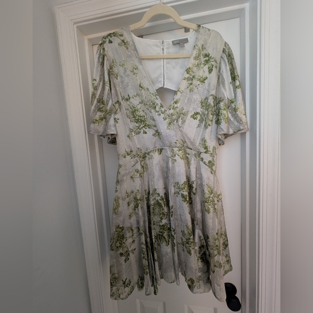 ASOS Striped Floral Mini Dress